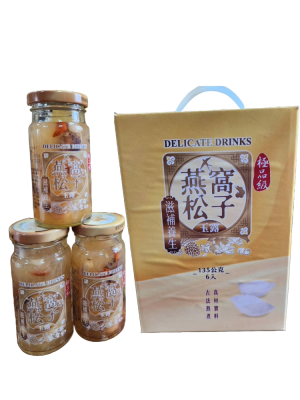 燕窩松子蓮子玉露禮盒(6罐入)
